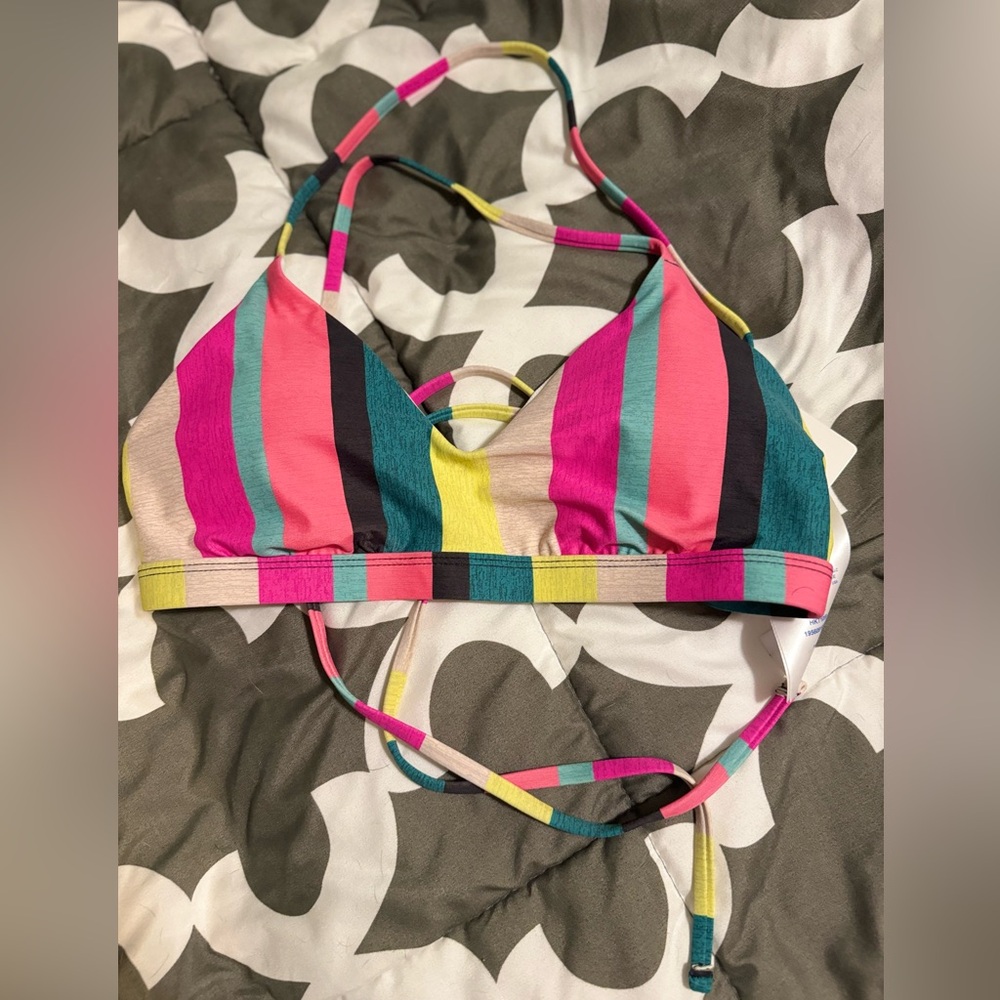 Hurley Bikini Striped Top